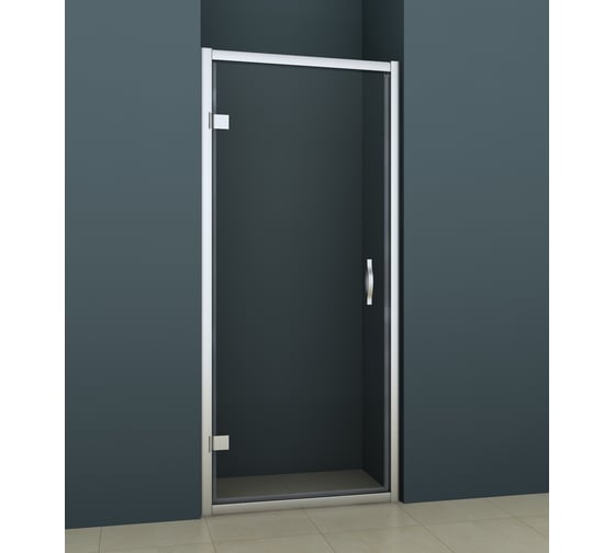 Душевая дверь Azario AZ-101H S 90x200, хром, 6 мм, прозрачное стекло CS00020435 20435 1