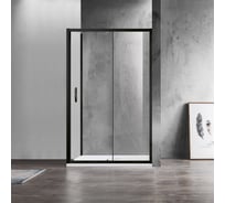 Душевое ограждение Azario MILTON 120x80x200, без поддона AZ-ND1131-R 1200 BLACK 64419