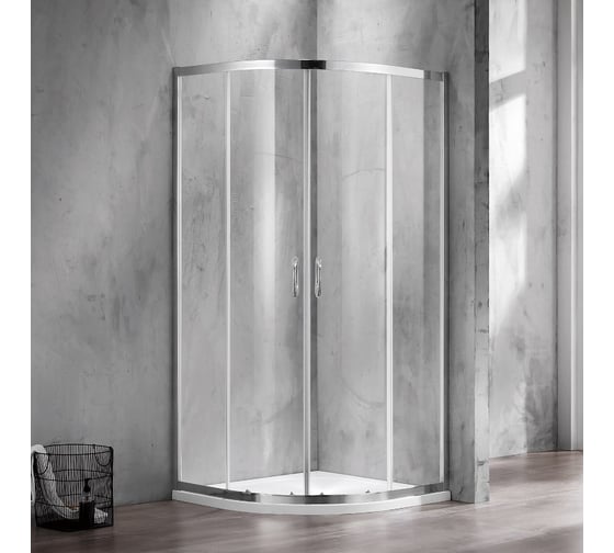 Душевое ограждение Azario MILTON 100x100x200, без поддона, Easy clean AZ-ND2142 1000 64186