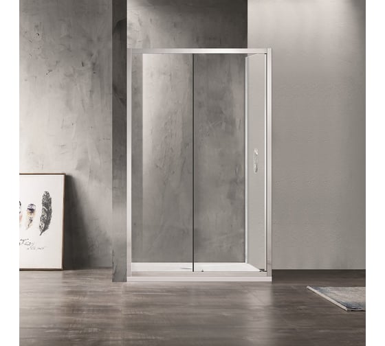 Душевое ограждение Azario MILTON 120x80x200, без поддона AZ-ND1131 L 1200 64187