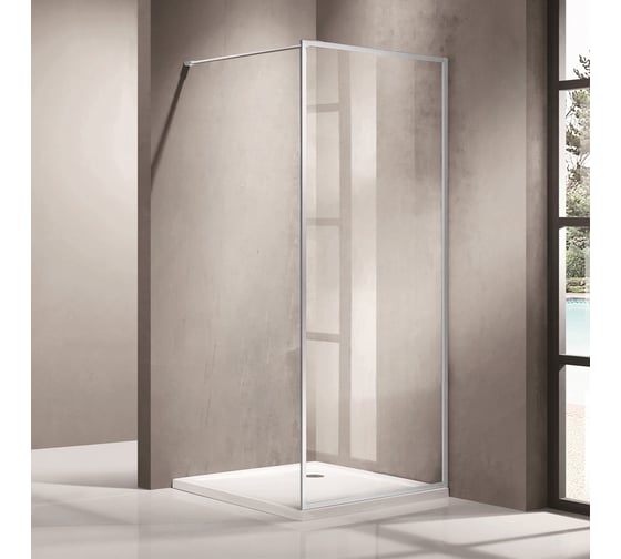 Душевая перегородка Azario Walk-in RICHMOND 100x200 AZ-NAG 6310 1000 silver 64426