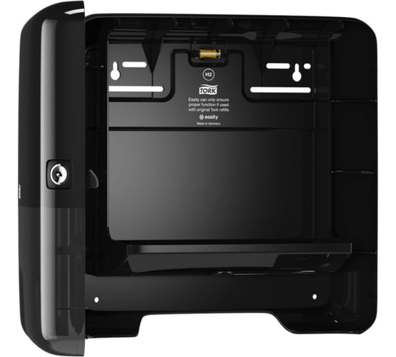 Мини-диспенсер для листовых полотенец Tork Xpress Multifold, черный 552108