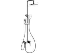Душевая система с техническим душем Wonzon & Woghand Хром WW-A30874-CR