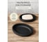 Настольная мыльница FORA TWISTER BLACK FOR-TWR036BL 2