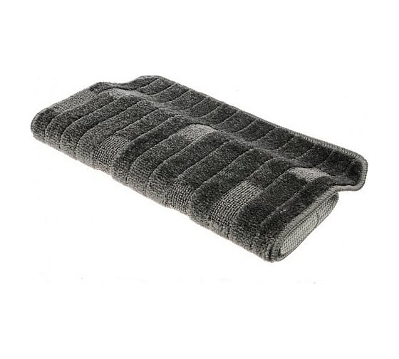Коврик для ванной комнаты FORA 50x80 см, TWISTER BLACK FOR-PP-TWR50-80BL