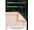 Коврик для ванной комнаты FORA хлопковый, 60x60 см LINE FOR-LN60-60NAT 5
