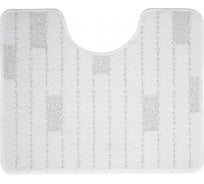 Коврик для ванной комнаты FORA 50x60 см. BRICKS WHITE FOR-PP-BRK50-60W