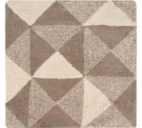 Коврик для ванной комнаты FORA хлопковый, натуральный, 60x60 см STONE FOR-STN60-60NAT