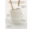 Стакан для зубных щеток FORA настольный LINE FOR-LN042NAT 3