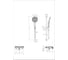 Смеситель для душа с гарнитуром Wonzon & Woghand ClickPlate, Хром WW-B2052-A-CR 2