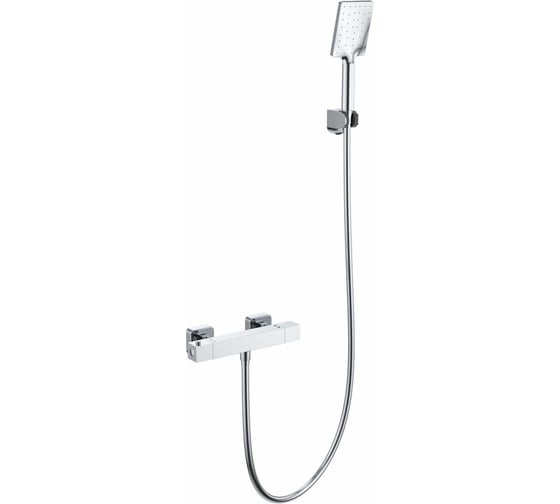 Смеситель для душа с термостатом Wonzon & Woghand STAY 3, хром WW-B2062-A-CR
