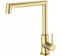 Смеситель для кухни Wonzon & Woghand Брашированное золото WW-L1005-BG