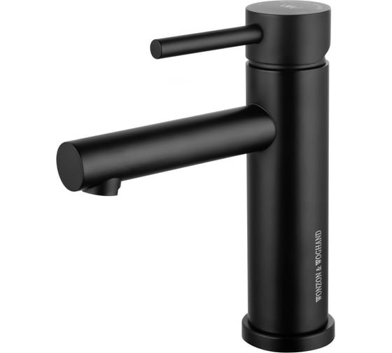 Смеситель для раковины Wonzon & Woghand Черный матовый WW-H9089-MB 1
