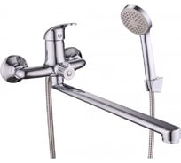 Смеситель для ванны однорычажный Lucky Tap с лейкой, латунь BBI-3021-35L-39, d35 489