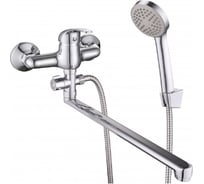 Смеситель для ванны однорычажный Lucky Tap с лейкой, латунь BBO-3023-35L-39, d35 495