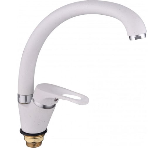 Смеситель Lucky Tap боковой однорычажный для гранитных моек, латунь KDG-3027-KW-32 d35 504