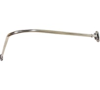 Карниз GoGo 120х80 Г-образный с шарнирным креплением из нержавеющей стали ГО120-80 П1