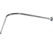 Карниз GoGo 180х80 Г-образный с шарнирным креплением из нержавеющей стали ГО180-80 П2