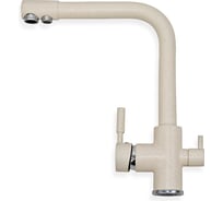 Смеситель для кухни Gerhans серый HU01K4055-3-19