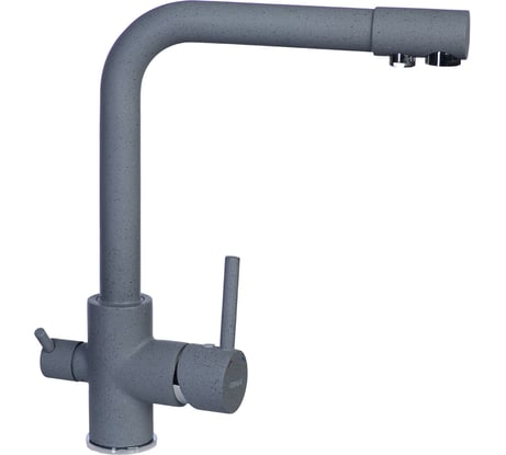 Смеситель для кухни Gerhans графит HU01K4055-3-24