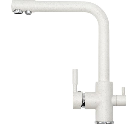 Смеситель для кухни Gerhans белый HU01K4055-3-18