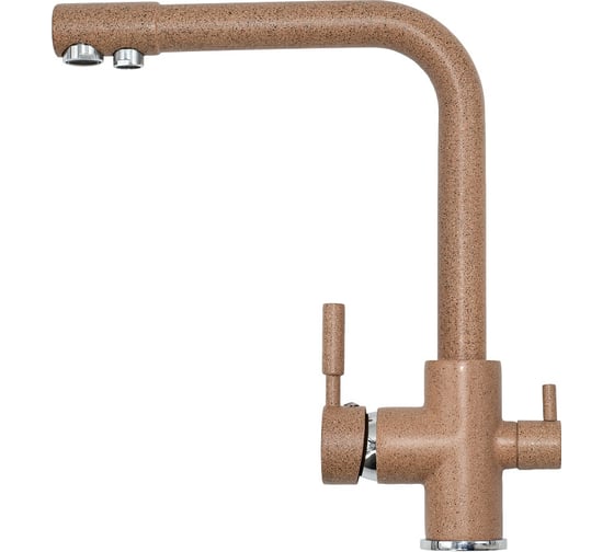 Смеситель для кухни Gerhans терракот HU01K4055-3-23
