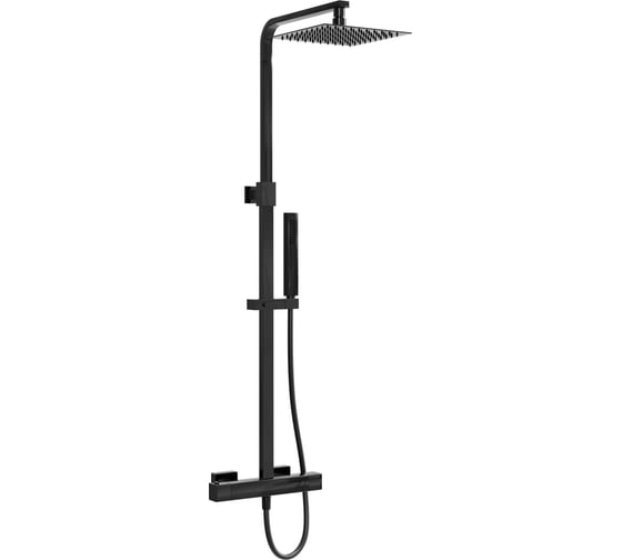 Душевая система Milleau Tissage (Cool touch) без излива, Черный глянец ML8018AB.DT-GB 1