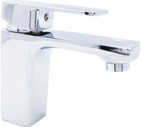 Смеситель для умывальника DORON DL 2354-N, шаровый, хром, излив короткий, п/г 016358