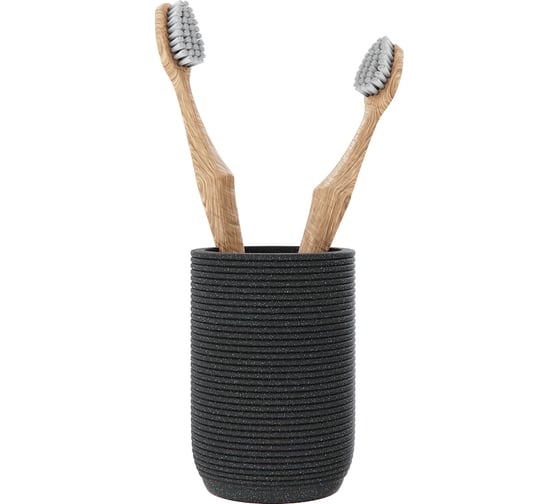 Настольный стакан FORA TWISTER BLACK FOR-TWR044BL 1