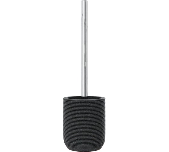 Ершик для унитаза FORA напольный TWISTER BLACK FOR-TWR025BL