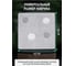 Коврик для ванной комнаты FORA хлопковый, 60x60 см MIRACLE SILVER FOR-MIR60-60SIL 2