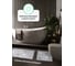 Коврик для ванной комнаты FORA хлопковый, 60x60 см MIRACLE SILVER FOR-MIR60-60SIL 5