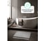 Коврик для ванной комнаты FORA 50x80 см, MIRACLE SILVER FOR-PP-MIR50-80SIL 8