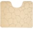 Коврик для ванной комнаты FORA натуральный, 50x60 см STONE NATURAL FOR-PP-STN50-60NAT 1