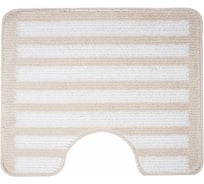 Коврик для ванной комнаты FORA 50x60 см, SPIRAL NATURAL FOR-PP-SPL50-60NAT