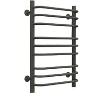 Полотенцесушитель стальной ТЕРМОДИЗАЙНC Steel, лесенка, W=500, H=1200, 18 перекладин, 1/2в.р. граф. TDCSt005G