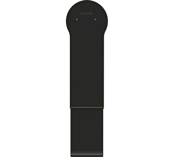 Смеситель для раковины Cersanit BRASKO BLACK высокий, с клик-клак 63111