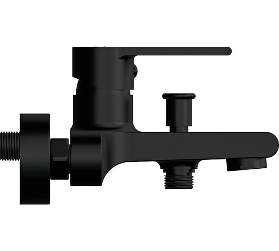 Смеситель для ванны Cersanit BRASKO BLACK черный 63108