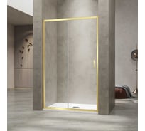 Душевая дверь RGW 150*195 PA-114-Gb золото брашированное/прозрачное стекло 6 мм, EasyClean 030811415-16