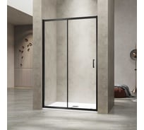 Душевая дверь RGW 150*195 PA-114-B черный, прозрачное стекло 6 мм, EasyClean 030811415-14