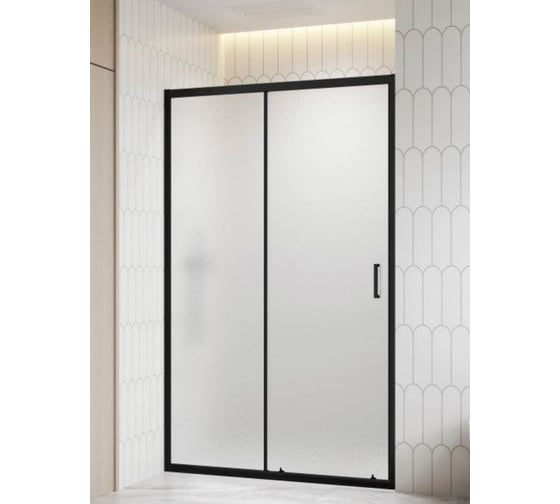 Душевая дверь RGW 150*195 CL-13-B черный/Cora/6 мм 06091315-44 1