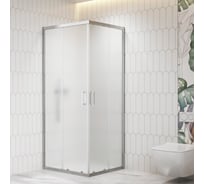 Душевой уголок RGW 90*90*195 CL-36 Квадрат/Хром/Cora/6 мм 06093699-41