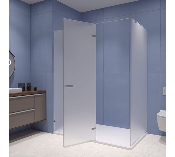 Душевой уголок RGW 120*100*200 SV-040 Прямоуг./Хром/Матовое/8 мм (2 уп.) 353204020-21