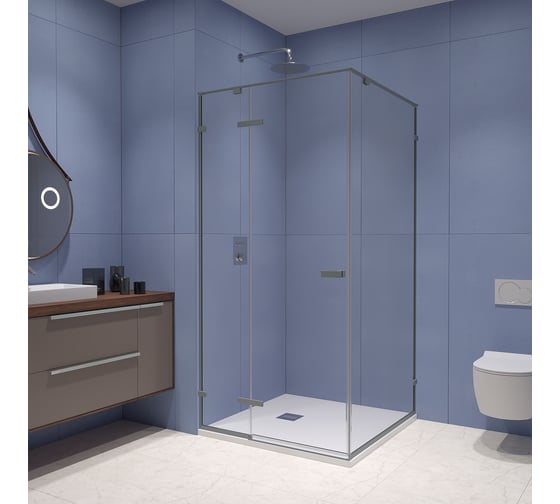 Душевой уголок RGW 100*100*200 SV-030-Gr Квадрат/Серый/Прозрачное/8 мм (2 уп.) 353203000-110 1