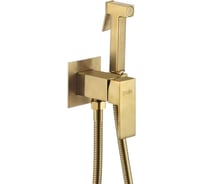 Смеситель с гигиеническим душем D-Lin золото матовое D183201-J