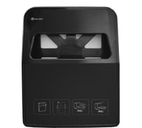 Диспенсер для покрытий на сиденье унитаза 1/4 сложения Merida ONE пластиковый, черный GP1C