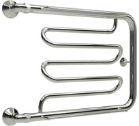 Полотенцесушитель ТЕРМОДИЗАЙН Dw, c полкой, AISI 304, H=500, W=500, TDDWP002