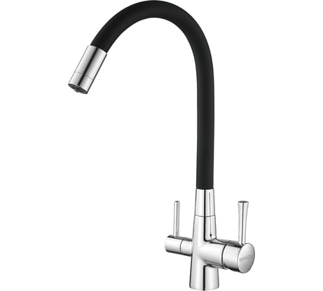 Смеситель для кухни с подключением к фильтру SHIMIZU Lux Water Filter Black-s smz1006572