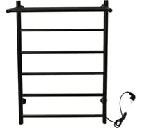 Электрический полотенцесушитель Тера Классика с полкой 500x800 (5п+П) черный ПСН-09-17ч