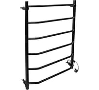 Электрический полотенцесушитель Тера Виктория 500x800, черный ПСН-11-03ч